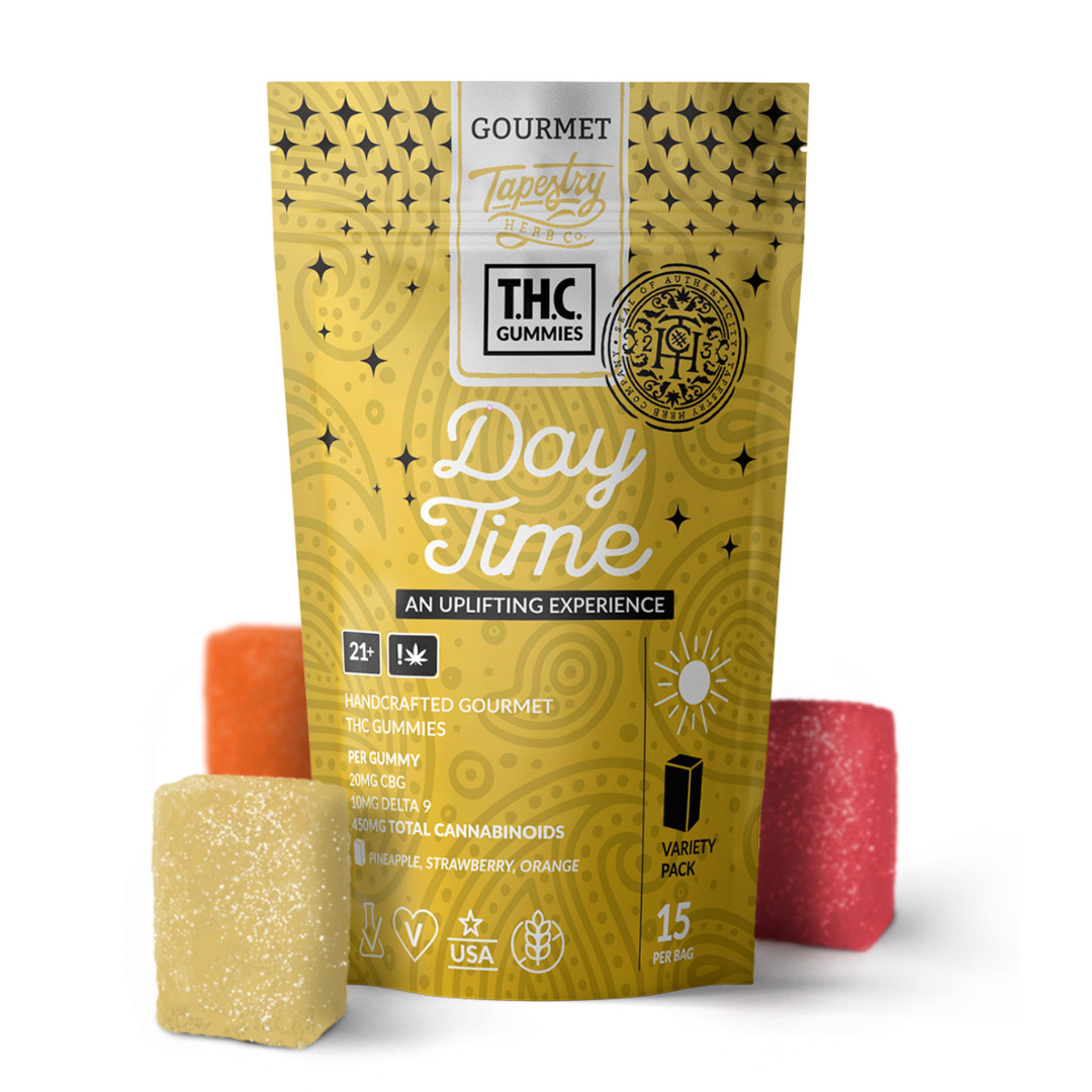 Tapestry Herb Co. | THC Gummies | 450mg | 15 Count / Daytime